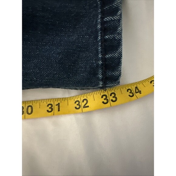 Levi's 559 Relaxed Fit Straight Leg Denim Blue Jeans Mens Size 40 x 33 Dark Wash - Picture 6 of 11